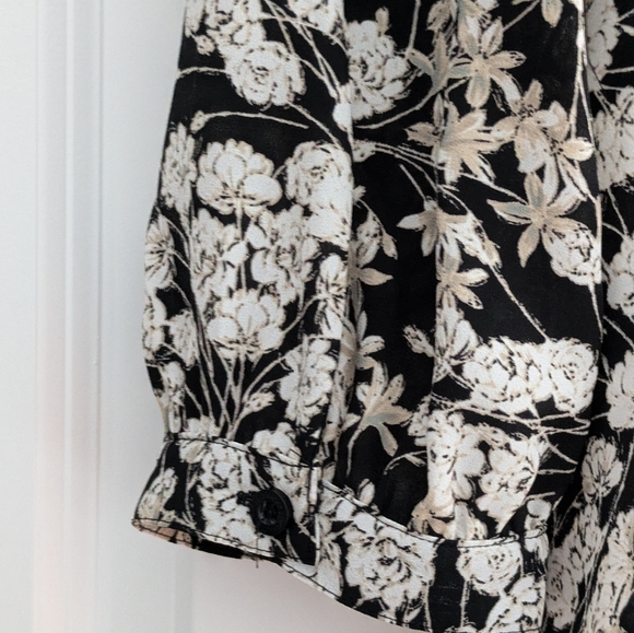 Karl Lagerfeld Beautiful Blouse Mixed Print S - Picture 5 of 12